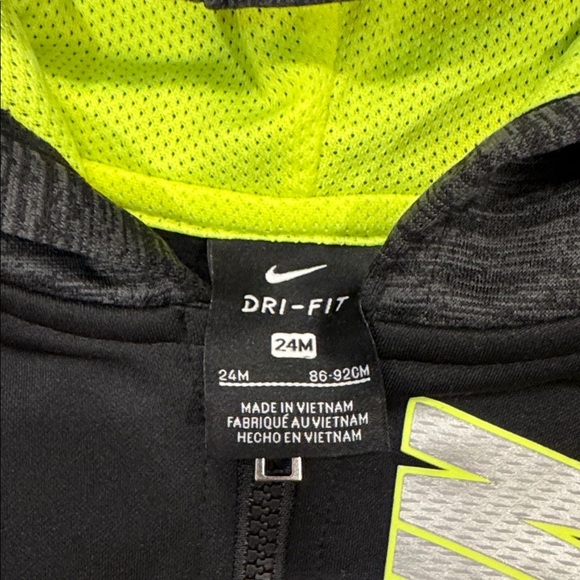 NWT Nike Therma Sweatshirt and Sweatpants Set Size 24 Months - Picture 5 of 7